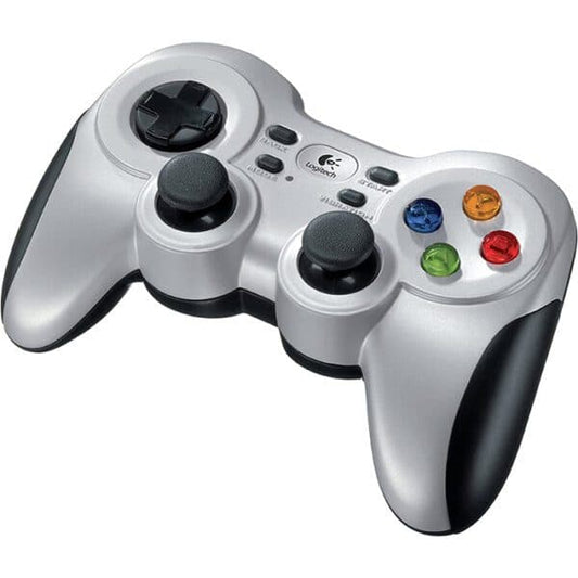 Logitech F710 Wireless Gamepad – Console Style, 2.4GHz, Dual Vibration