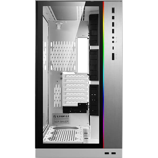 LIAN LI PC-O11 Dynamic XL ROG Certified Full Tower ATX Computer Case, Support E-ATX/ATX/M-ATX/ITX - O11DXL-X - White