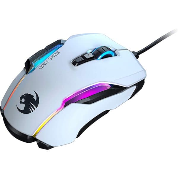 ROCCAT Kone AIMO Remastered Gaming Mouse,White
