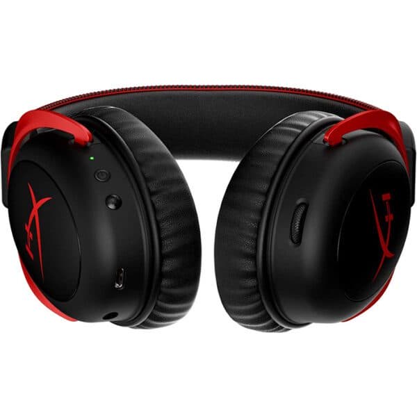 HyperX Cloud II Wireless – Gaming Headset (Black-Red)