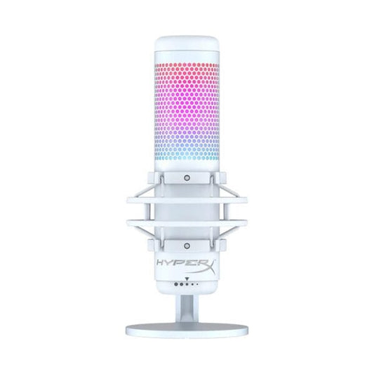 HyperX QuadCast S – RGB USB Condenser Microphone for PC, PS4, PS5 and Mac