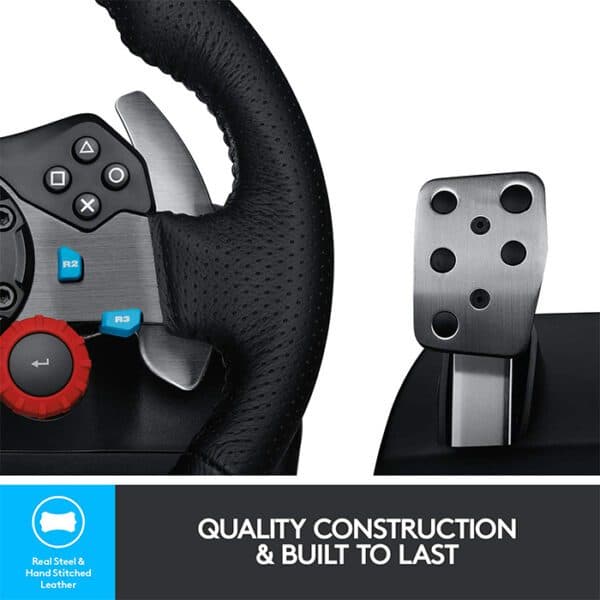 Logitech G29 Driving Force Racing Wheel For PC, Playstation 5 and Playstation 4,Playstation 3
