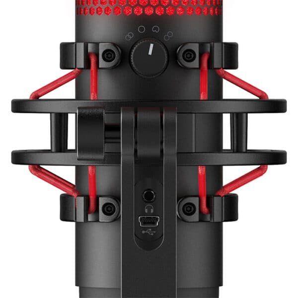 HyperX QuadCast Full-featured standalone mic for streamers, content creators, and gamers PC, PS4, PS5 and Mac
