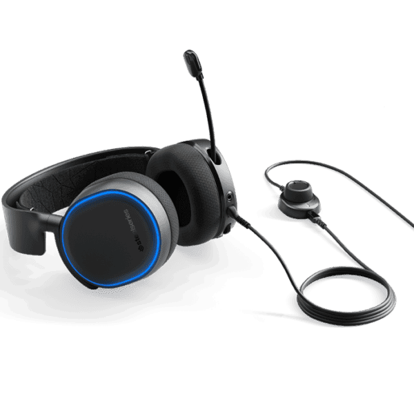 Steelseries Arctis 5 Gaming Headset – Rgb Illumination – Dts Headphone: X V2.0 Surround For Pc And Playstation 5, Ps4 – Black