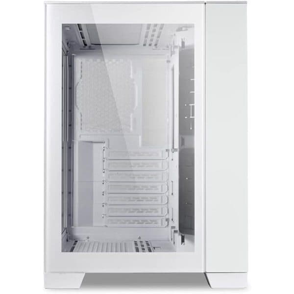 Lian Li PC-011 Dynamic MINI tempered glass Gaming Case, Snow White