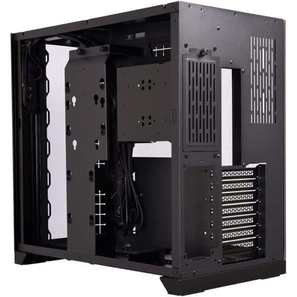Lian Li PC-O11 Dynamic Tempered Glass on The Front Chassis Body, SECC ATX Mid Tower Gaming Computer Case, Black