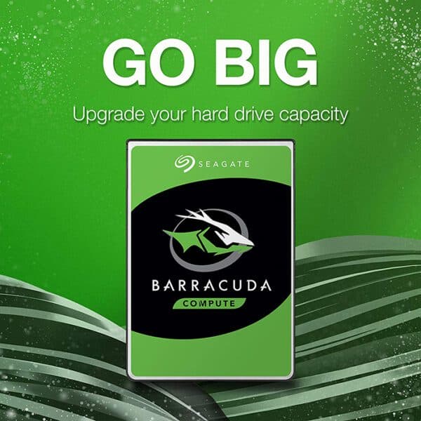 Seagate BarraCuda 4TB Internal Hard Drive HDD – 3.5 Inch Sata 6 Gb/s 5400 RPM 256MB Cache for Computer Desktop PC Laptop