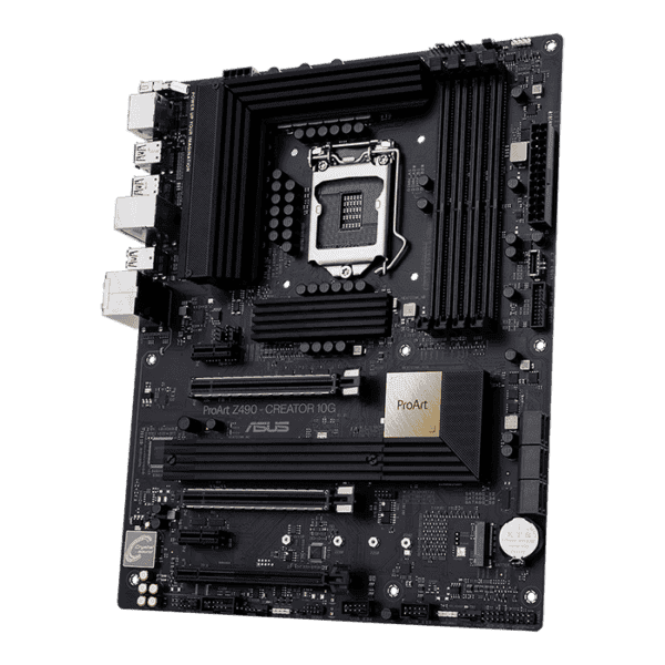 ASUS ProArt Z490 Creator 10G ATX Motherboard with LGA 1200 Socket AI Overclocking and Thunderbolt 3