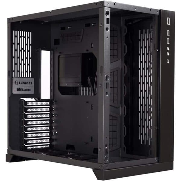 Lian Li PC-O11 Dynamic Tempered Glass on The Front Chassis Body, SECC ATX Mid Tower Gaming Computer Case, Black