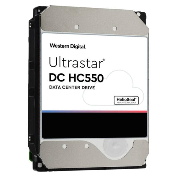 Western Digital Ultrastar DC HC550 18 TB HDD Server (3.5″ 26.1MM, 512MB, 7200RPM SATA ULTRA 512E SE NP3)