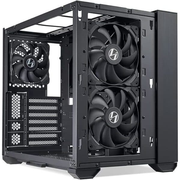 Lian Li O11 DYNAMIC Mini AIR Tempered Glass Gaming Computer Case – Black