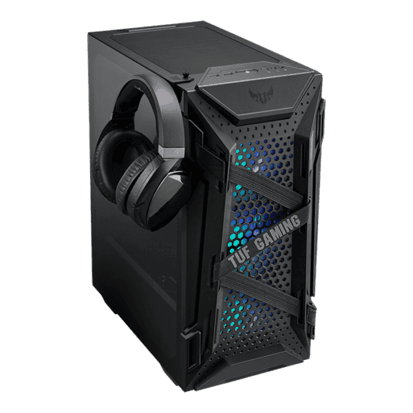 ASUS TUF Gaming GT301 ATX mid-tower compact case, Black
