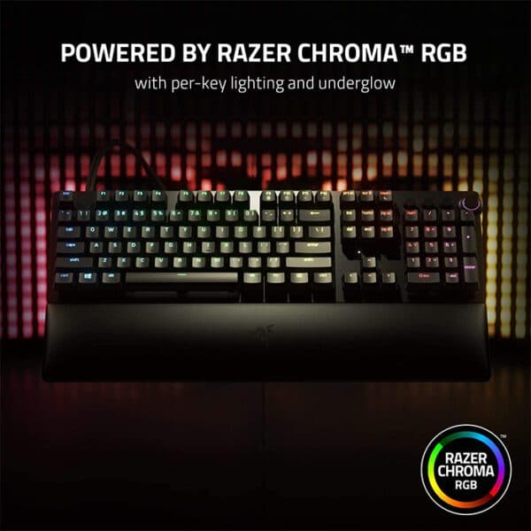 Razer Huntsman V2 Analog – US Gaming Keyboard with Razer™ Analog Optical Switches