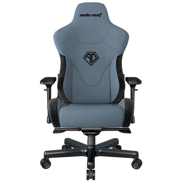 Anda Seat T-Pro 2 Pro Gaming Chair Black & Blue, Ergonomic Office Desk Chairs with Neck, Lumbar Back Support Pillow Gaming Seat