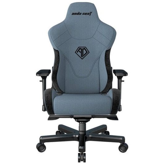 Anda Seat T-Pro 2 Pro Gaming Chair Black & Blue, Ergonomic Office Desk Chairs with Neck, Lumbar Back Support Pillow Gaming Seat
