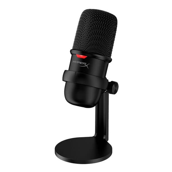 HyperX SoloCast USB Microphone USB microphone for streamers and content creators ,supports PC, PS5, PS4, and Mac