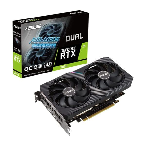Asus Dual GeForce RTX 3050 OC Edition 8GB GDDR6 Graphics card