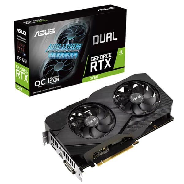 ASUS Dual GeForce RTX™ 2060 EVO OC Edition 12GB GDDR6 Graphics Card