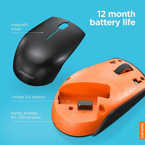 Lenovo 300 Wireless Compact Mouse