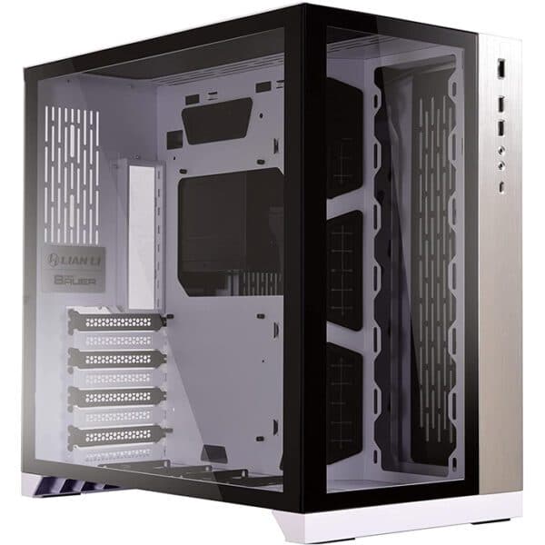 Lian Li PC-O11DW 011 Dynamic Tempered Glass on The Front Chassis Body SECC ATX Mid Tower Gaming Computer Case White