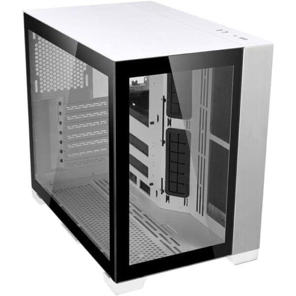 Lian Li PC-011 Dynamic MINI tempered glass Gaming Case, White