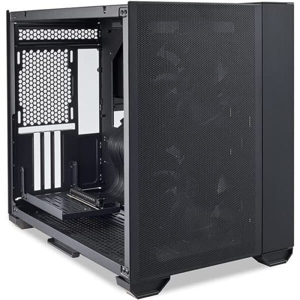 Lian Li O11 DYNAMIC Mini AIR Tempered Glass Gaming Computer Case – Black