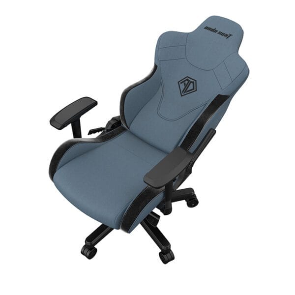 Anda Seat T-Pro 2 Pro Gaming Chair Black & Blue, Ergonomic Office Desk Chairs with Neck, Lumbar Back Support Pillow Gaming Seat