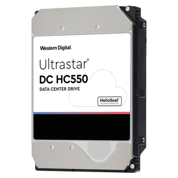 Western Digital Ultrastar DC HC550 18 TB HDD Server (3.5″ 26.1MM, 512MB, 7200RPM SATA ULTRA 512E SE NP3)