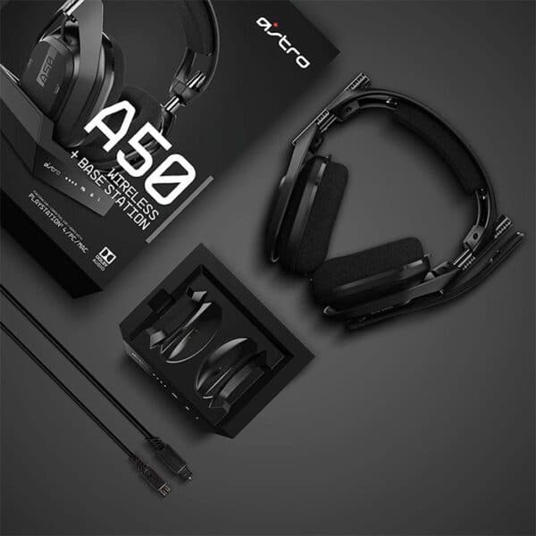 Astro Gaming A50 Gen 4 Wireless Gaming Headset, Ps4, Black