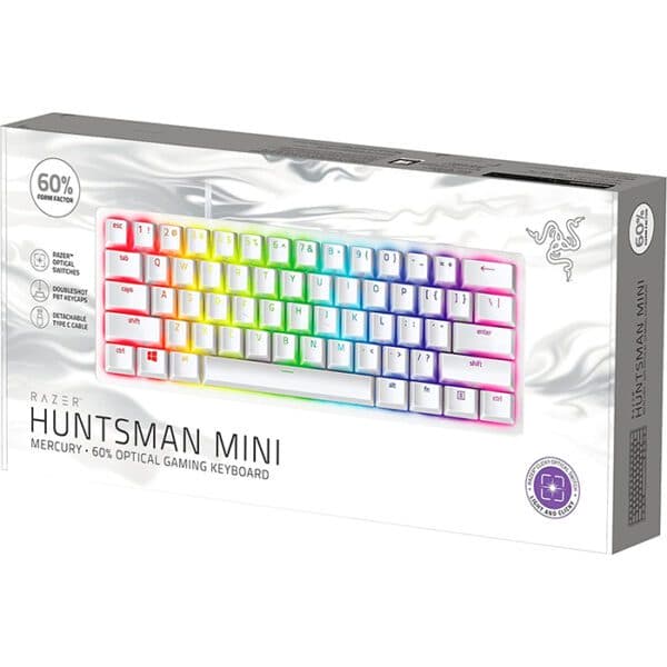 Razer Huntsman Mini - Clicky Optical Switch - US - Mercury