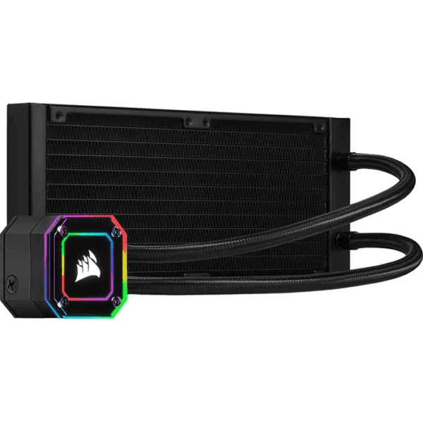 CORSAIR iCUE H100i ELITE CAPELLIX Liquid CPU Cooler, Black