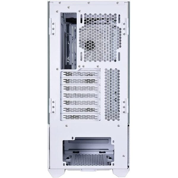 Lian Li LANCOOL II MESH RGB , ATX Glass Case, 3x included 1 20mm 3 PIN 1300 RPM ARGB fans, Snow white