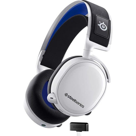 Steelseries Arctis 7P+ Wireless Gaming Headset – Lossless 2.4 Ghz – 30 Hour Battery Life – For Ps5, Ps4, Pc, Mac, Android And Switch – White