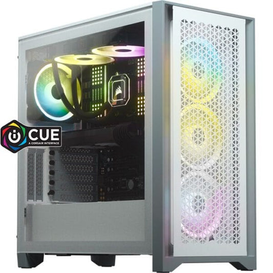 Corsair iCUE Certified – 4000D Gaming PC – Intel Core i5 12400F, Nvidia RTX 3050, 32GB(2*16) RAM 3200MHz, 1TB SSD, 650W PSU, Liquid Cooler