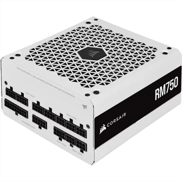 CORSAIR RM White Series RM750 — 750 Watt 80 PLUS Gold Fully Modular ATX Power Supply