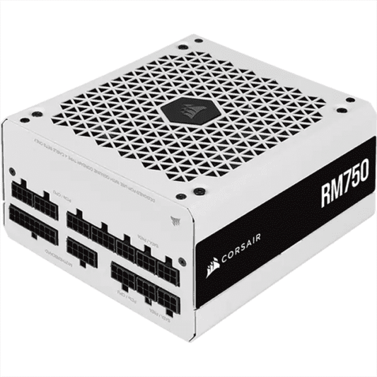 CORSAIR RM White Series RM750 — 750 Watt 80 PLUS Gold Fully Modular ATX Power Supply