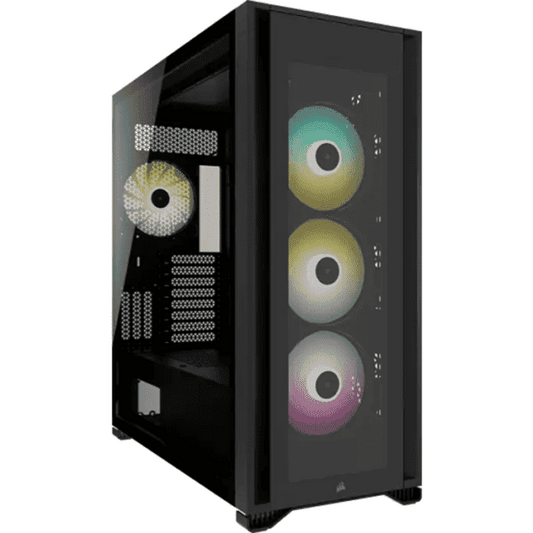 CORSAIR iCUE 7000X RGB Tempered Glass Full-Tower ATX PC Case, Black