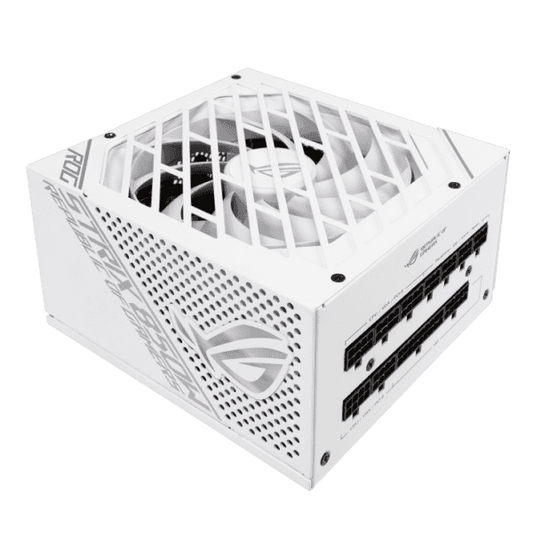 Asus ROG Strix 850W PSU, 80 Plus Gold, Frozen Silence, Fully Modular, Dual Ball Fan Bearing White