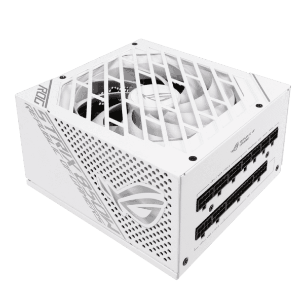 Asus ROG Strix 850W PSU, 80 Plus Gold, Frozen Silence, Fully Modular, Dual Ball Fan Bearing White