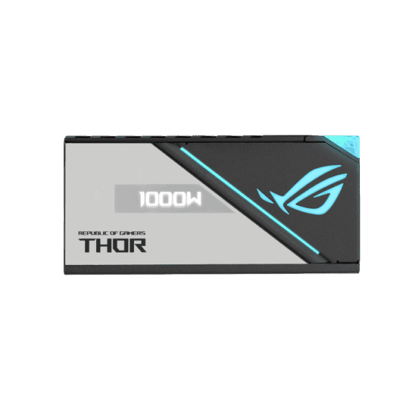 Asus Rog Thor 1000P2 OLED Power Supply Unit, 1000W Output, 80 Plus Platinum II, Aura Sync