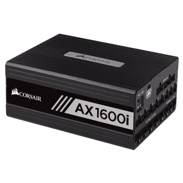 CORSAIR AX1600i Digital ATX Power Supply — 1600 Watt Fully-Modular Power Supply
