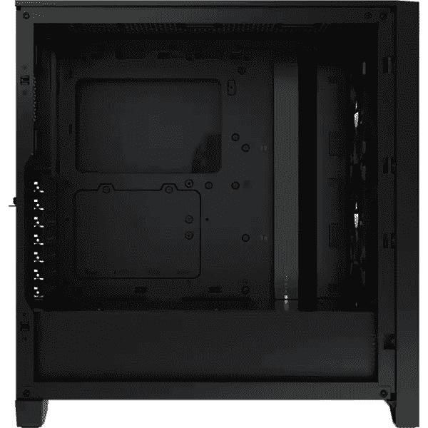 CORSAIR iCUE 4000X RGB Tempered Glass Mid-Tower ATX Case ,Black