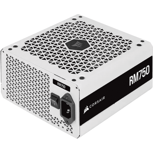 CORSAIR RM White Series RM750 — 750 Watt 80 PLUS Gold Fully Modular ATX Power Supply