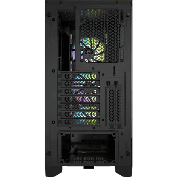 CORSAIR iCUE 4000X RGB Tempered Glass Mid-Tower ATX Case ,Black