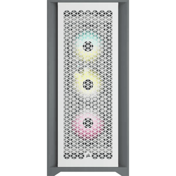 CORSAIR 5000D AIRFLOW Tempered Glass Mid-Tower ATX PC Case, White