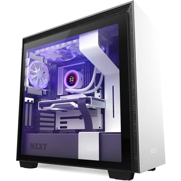 NZXT Kraken Z63 RGB 280mm Liquid Cooler with LCD Display, White