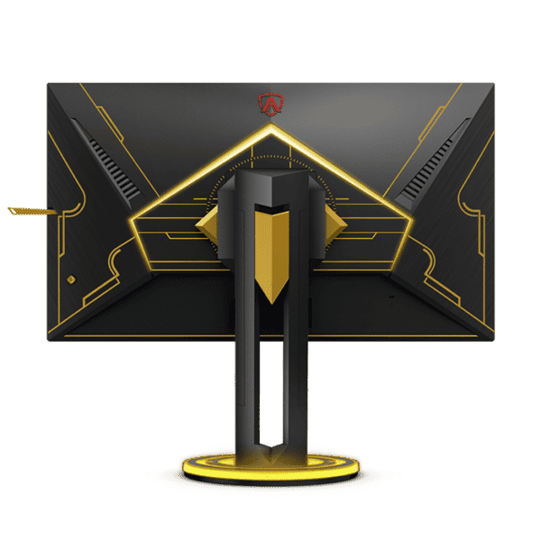 AGON AG275QXL League of Legends 27″W IPS Technology,2560×1440,1MS,170Hz,NVIDIA® G-SYNC® , HDMI2.0 (HDR) × 2, DP1.4 (HDR) × 2, USB3.2 Gen1 × 4,USB upstream, HMI interface,5Wx2 “League of Legends” Edition, Yellow