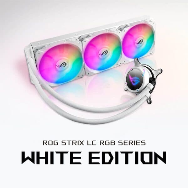 Asus ROG STRIX LC360, RGB 360mm Liquid CPU Cooler White