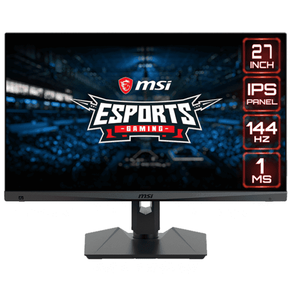 MSI Optix MAG274R 27" Gaming Monitor, Anti-Glare, 144Hz Refresh Rate, 1ms, IPS, 300 Nits, DP, HDMI, Type C, USB 2.0 Type A & B