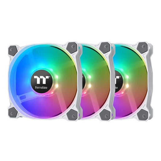 Thermaltake Pure 12 ARGB Sync Radiator Fan White TT Premium Edition (3-Fan Pack)